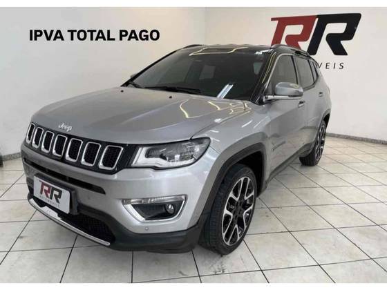 JEEP COMPASS 2.0 16V FLEX LIMITED AUTOMÁTICO JEEP COMPASS 2.0 16V FLEX LIMITED AUTOMÁTICO